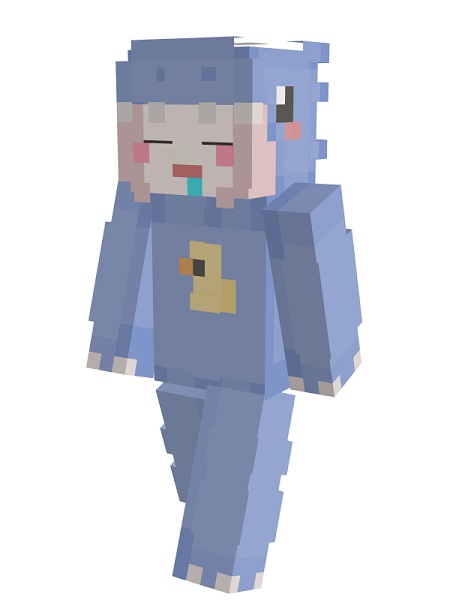 mujer bonita skin de minecraft
