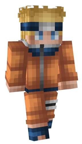 aspecto clasico de naruto para minecraft