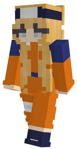 naruto mujer para minecraft