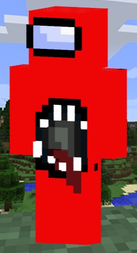 impostor rojo among us
