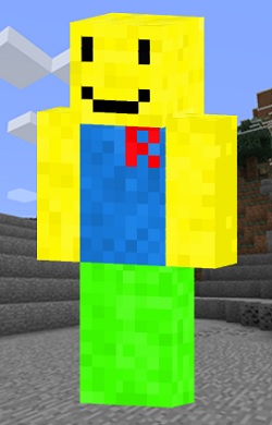 skin de roblox minecraft