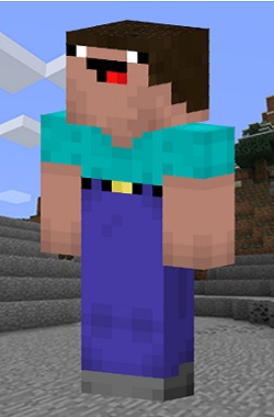 skin de noob clasico para minecraft