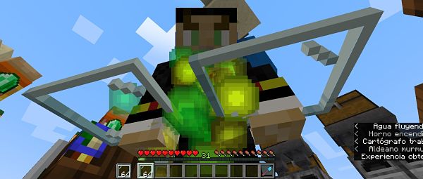 experiencia en minecraft
