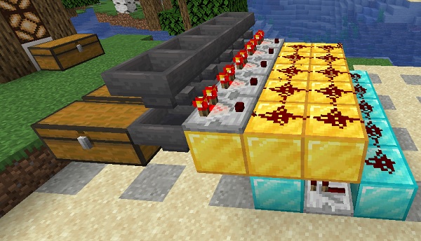 módulos de filtrado automático en minecraft