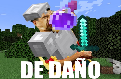 crafteo pocion daño minecraft