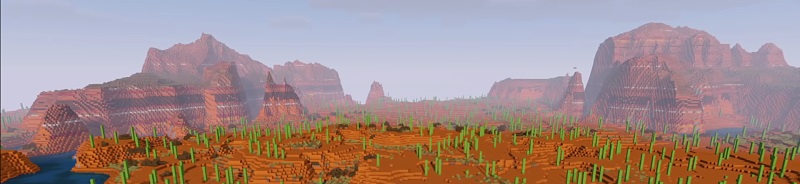 bioma realista minecraft