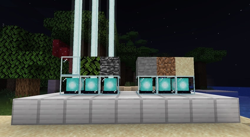 bloques sólidos y no solidos minecraft