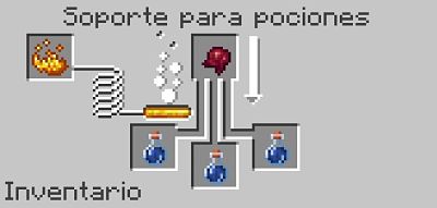pocion de debilidad crafteo