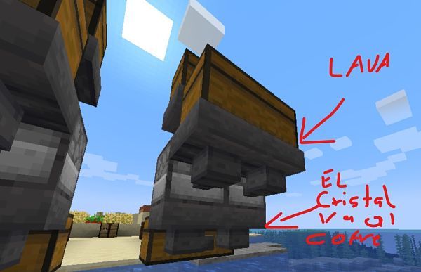 hornos, tolvas y cofres en minecraft