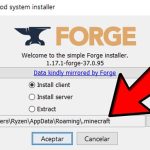 instalar forge minecraft