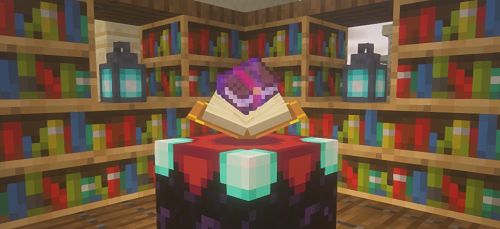 mesa de encantamientos minecraft 