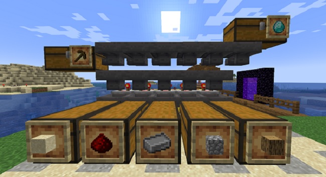 organizador minecraft