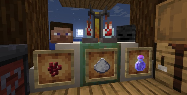 crafteo pocion de rapidez minecraft