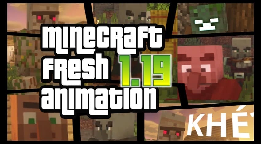 Texturas Fresh animations para minecraft 2024