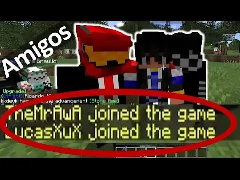 jugar con amigos minecraft